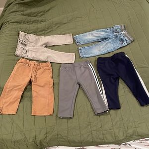 18m boys pants. Cat and Jack, Garanimals, and Nursery Rhyme.